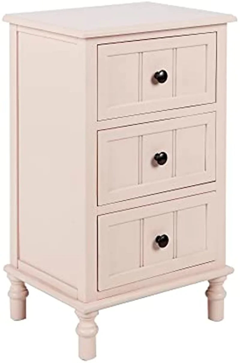 

11.8x15.75x25, Rosie Mae Decor Therapy Simplify Three Drawer Accent Table