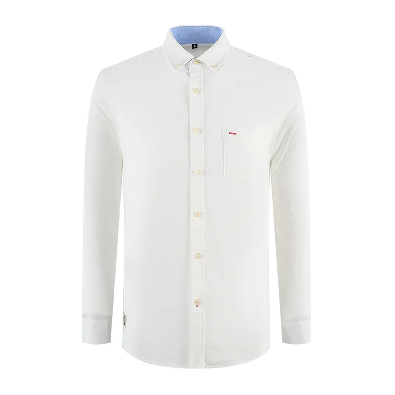 Men Professional Shirts Long Sleeve Shirts Casual Shirts Literary Business Casual Men Shirts