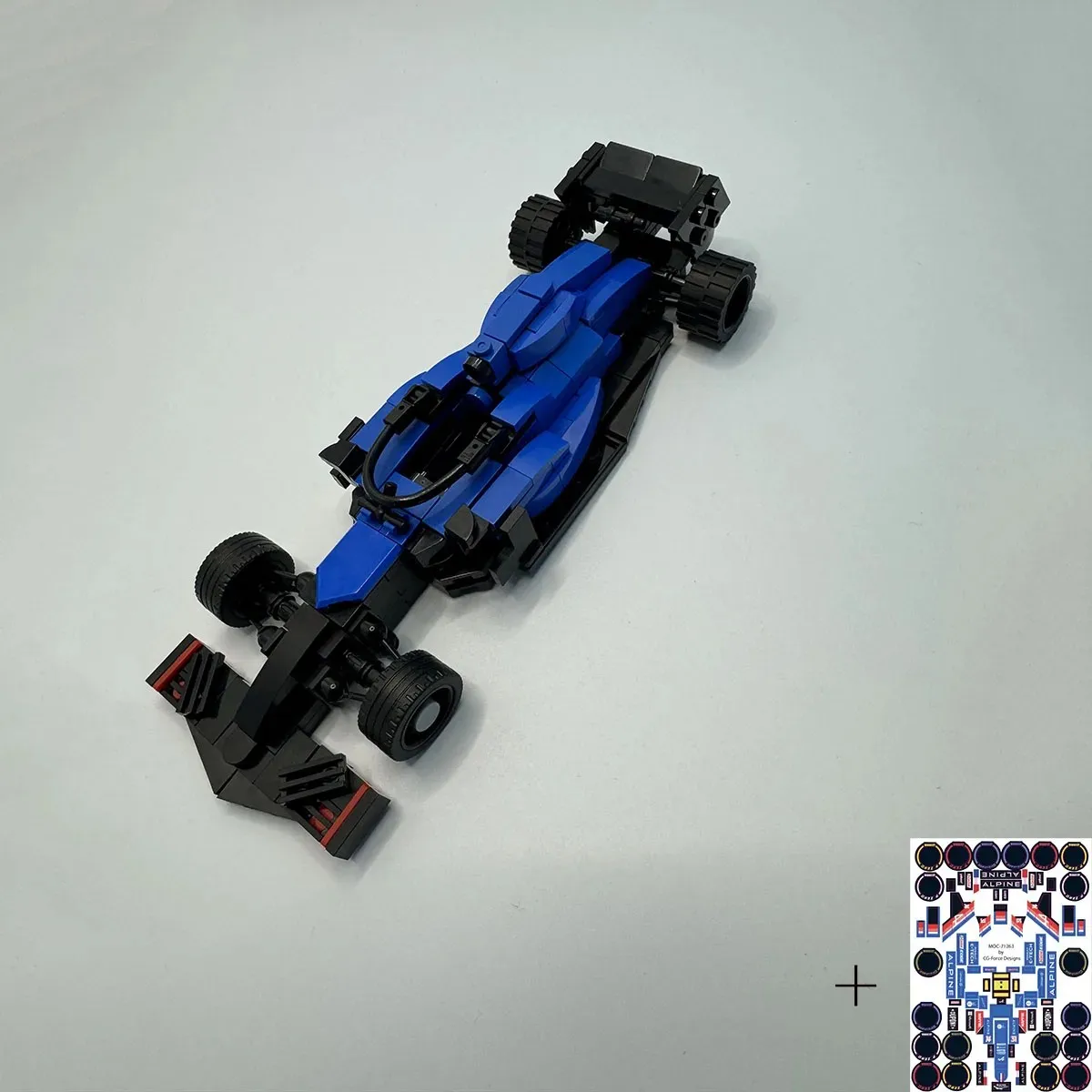 Скорость ​ Чемпион MOC Formula Super Racing F1 A521 сборка спортивного автомобиля сделай сам