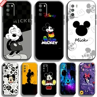 piuto mickey minnie mouse for xiaomi poco x3 pro nfc x3 gt m3 m3 pro 5g f3 gt phone case coque liquid silicon carcasa soft