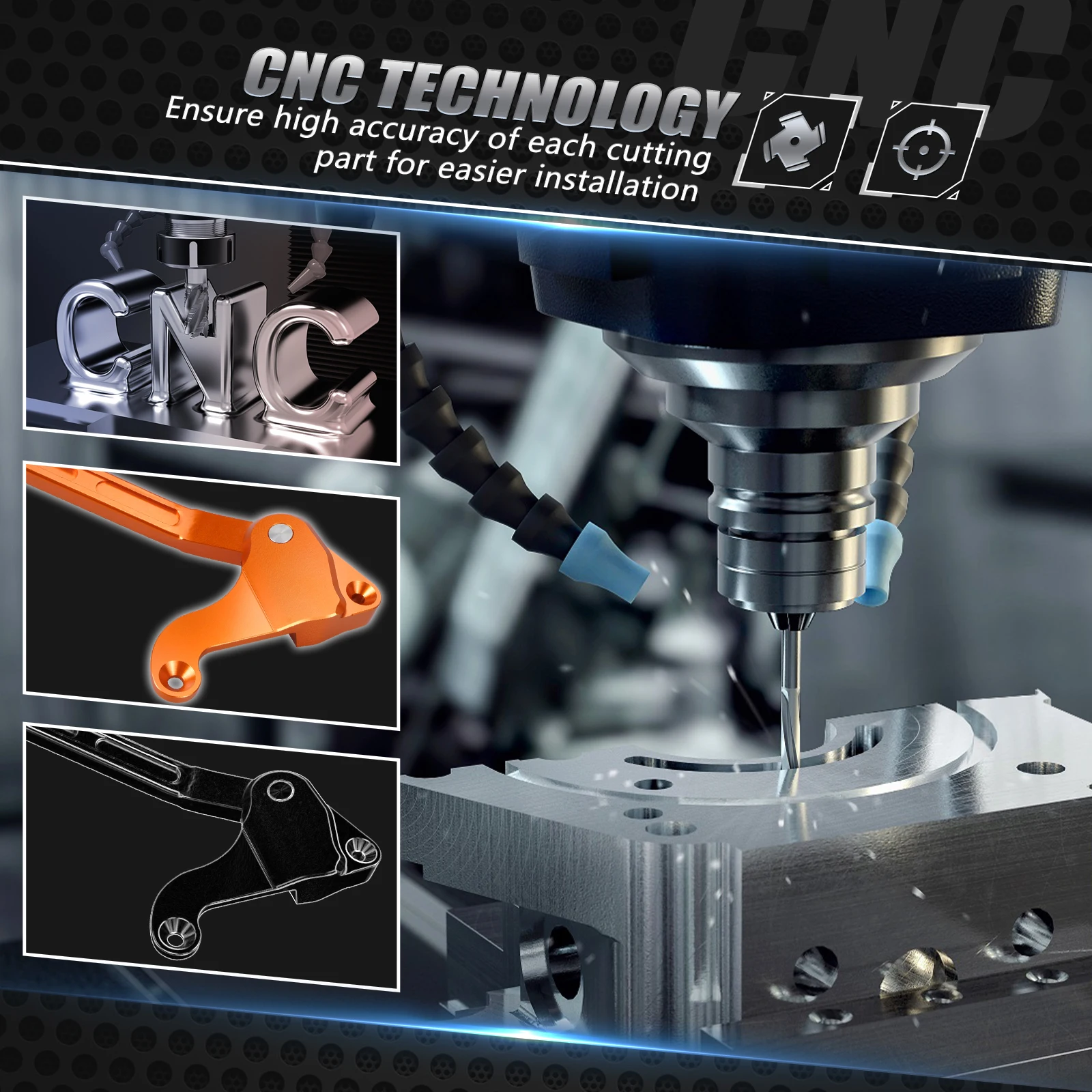 Подставка с откидной ножкой боковая подставка для KTM 125 150 SX 2012-2015 250SX 2012-2016 250 350 Φ