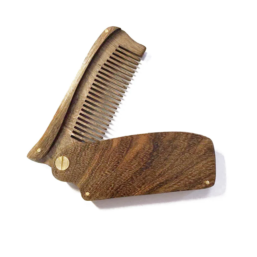 

1 Pcs Hair Comb Wooden Anti-static Foldable Styling Comb Smoothing Comb Hair Comb for Men