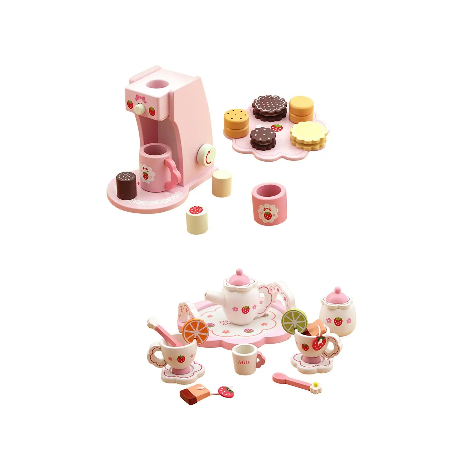 Деревянные игрушки для игр игровой набор малышей развивающий кухонный детские