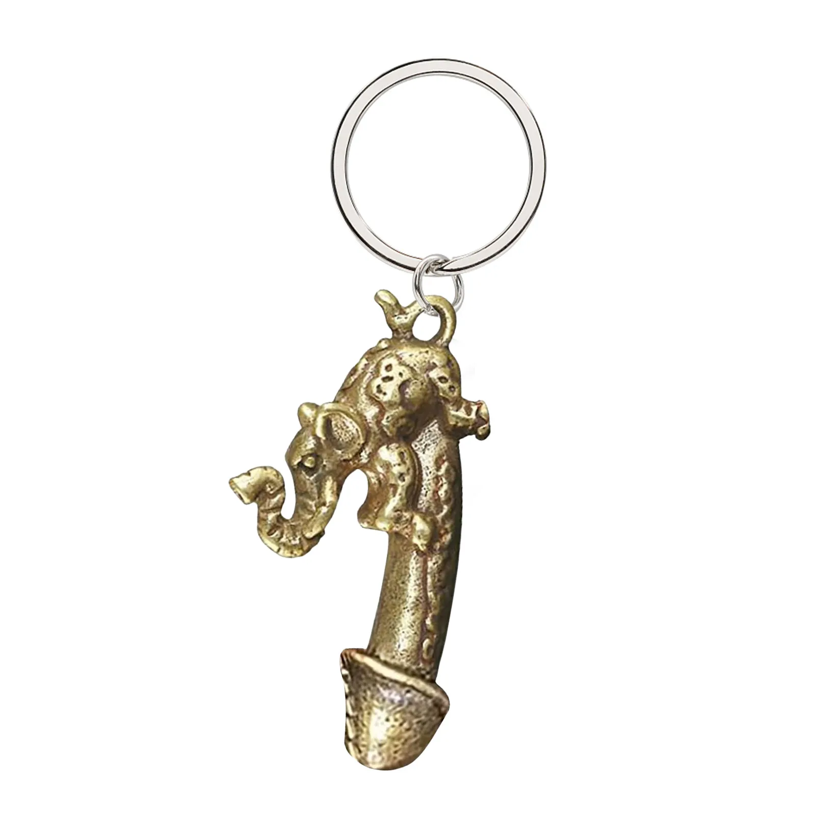 

Elephant Keychain Elephant Key Ring Home Decoration For Lovers Elephant Key Chain Funny Car Pendant For Lovers Show Your