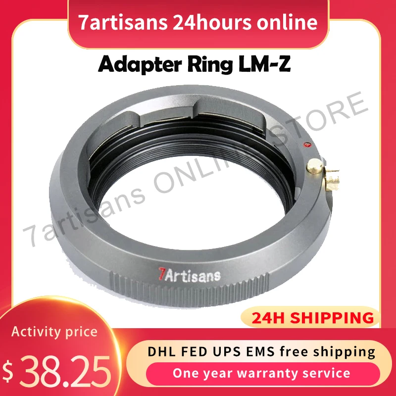 

7artisans adapter ring for LM port lens adapter Fuji FX Mount camera for Fuji micro single X-T1 X-T10 X-T2 X-T20 X-T100 X-PRO1