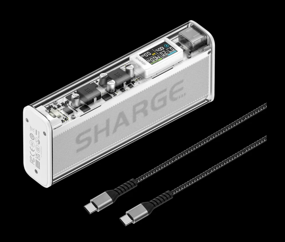 Портативное зарядное устройство Sharge &amp Shargeek Power Bank 140 Вт 20000 мАч блок питания для