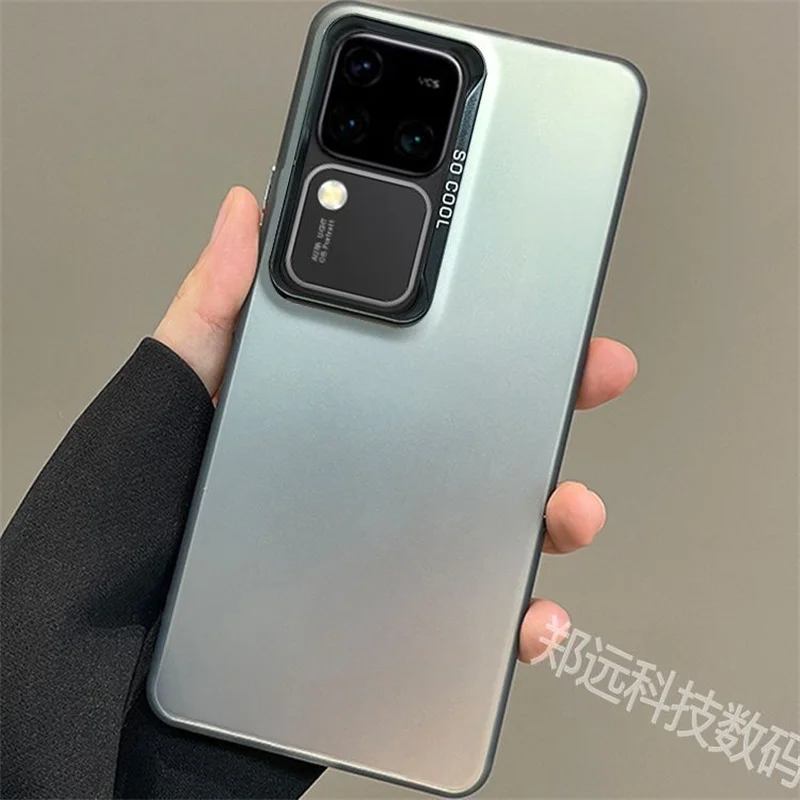 Чехол для VIVO V30 Pro V30Pro матовый жесткий чехол ПК универсальный новый модный