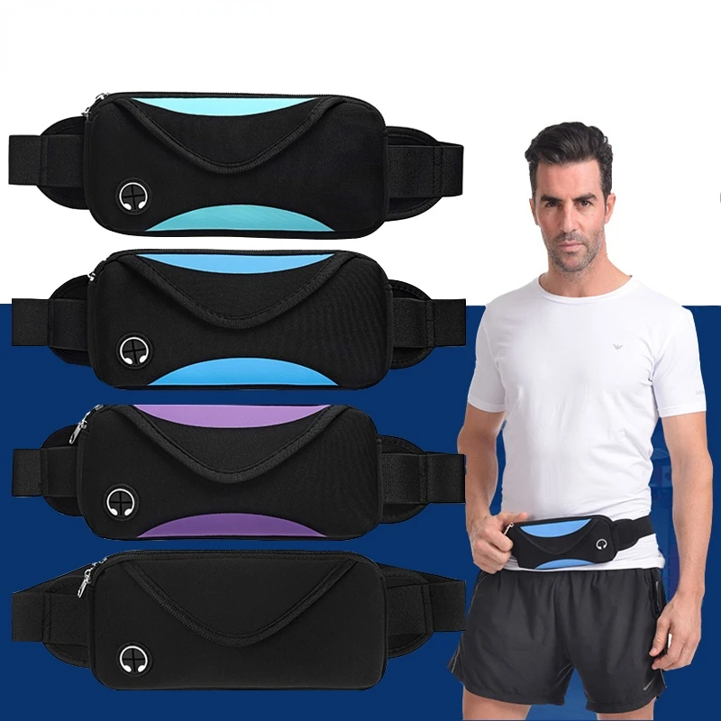 

Unisex Running Waist Bag, Waterproof Sport Waist Pack, Mobile Phone Holder Bag, Gym Fitness Bag, Sport Running Belt Bag