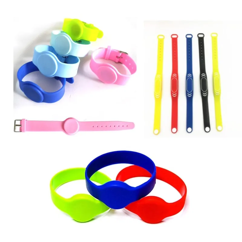 50 шт. водонепроницаемый RFID-браслет бирка LF HF UHF Rfid браслет на запястье карта