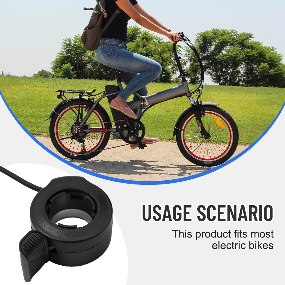 

Control Handle Thumb Throttle Control Throttle 24-72V 3PIN BaFang Throttle Bafang Central Motor For Flexibility