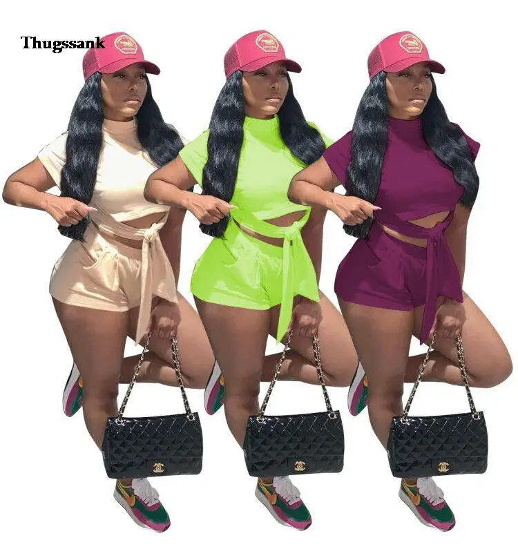 

2023 Fashion casual solid color two-piece set 3 colors