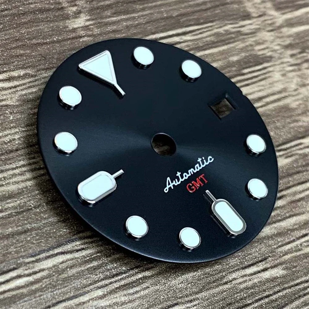 NH34 циферблат белый/черный/зеленый/синий/оранжевый 28 5 мм GMT подходит для механизм