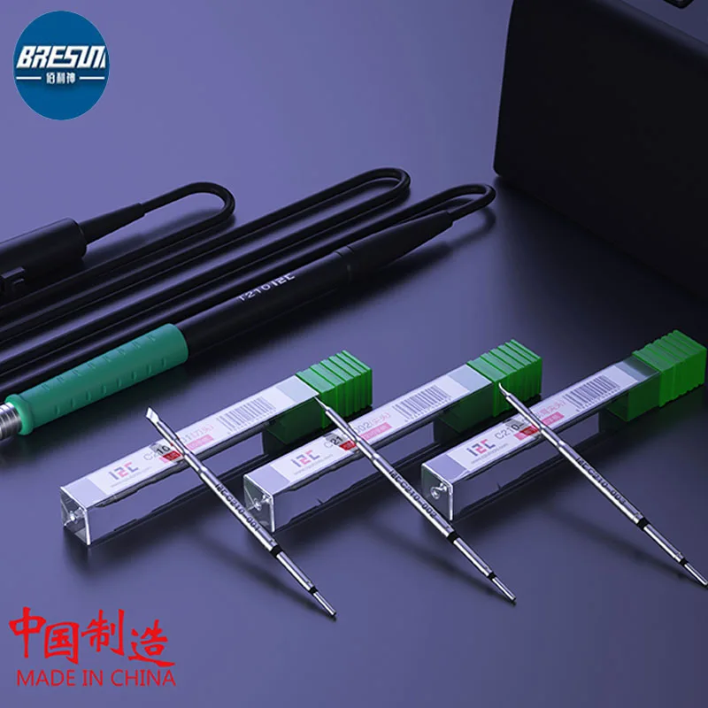 

I2C C115 C210 C245 Series Soldering Iron Tips Cartridges Compatible for JBC/I2C/XSoldering/JABE UD-1200/T26 Soldering Station