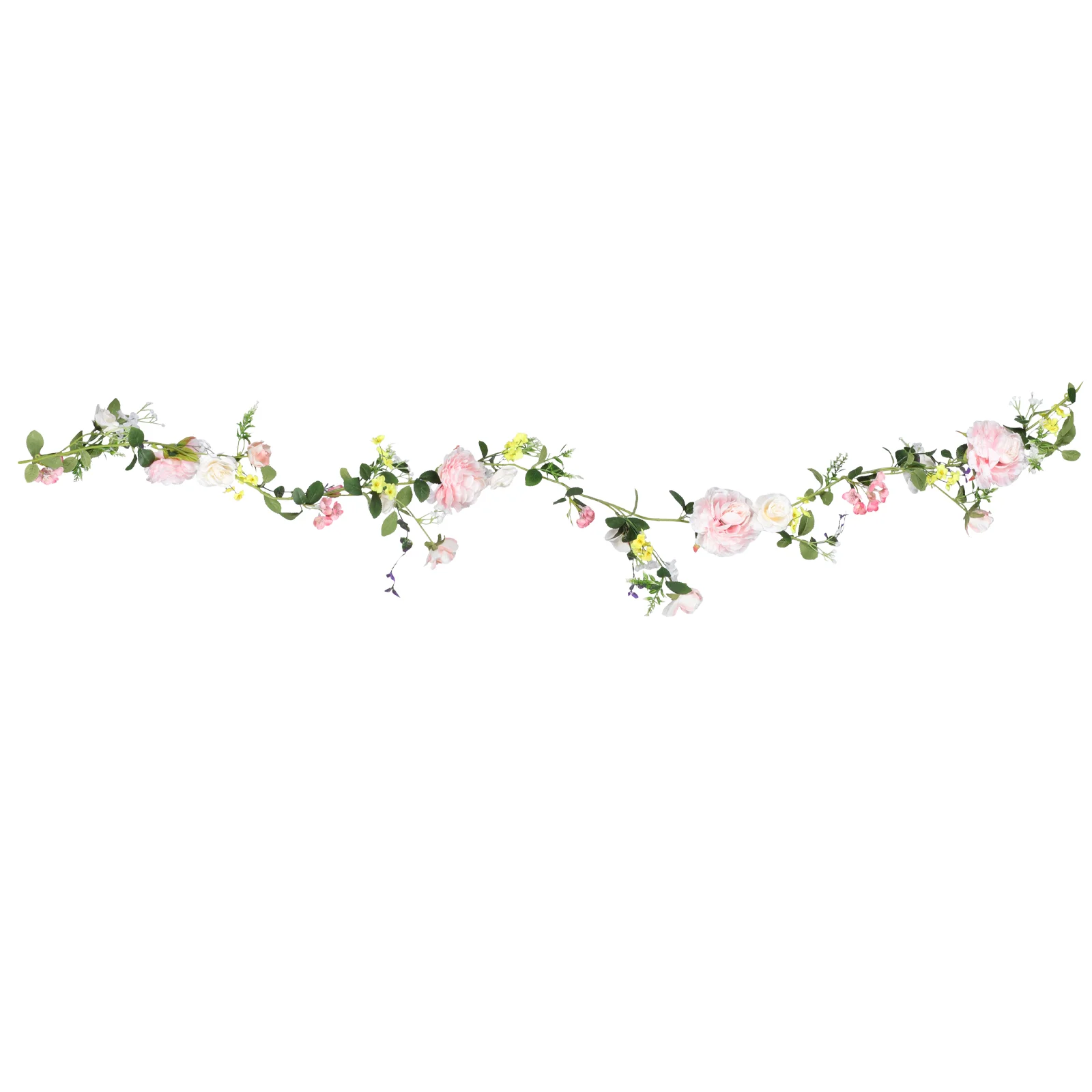 Arch Artificial Flower Rose Vines Wedding Party Festival Decorations Garland Hanging Floral Roses Decorative Flowers