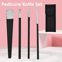 134pcs stainless steel pedicure knife cutters for manicure cuticle dead skin corn removers nail foot care kit accessories tool