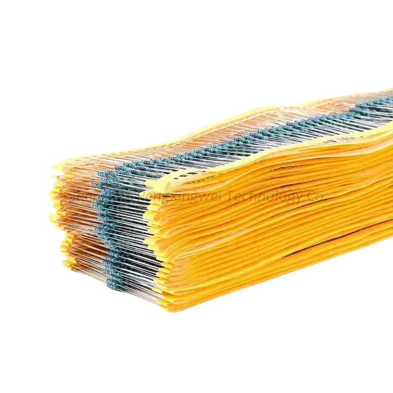 Металлический пленочный резистор 100 Вт 1/4 1 0 25 2 10 12 15 5 120 Ом R K 150 1R 1R2 1R5 10R 12R 100R 1K 10K 1%