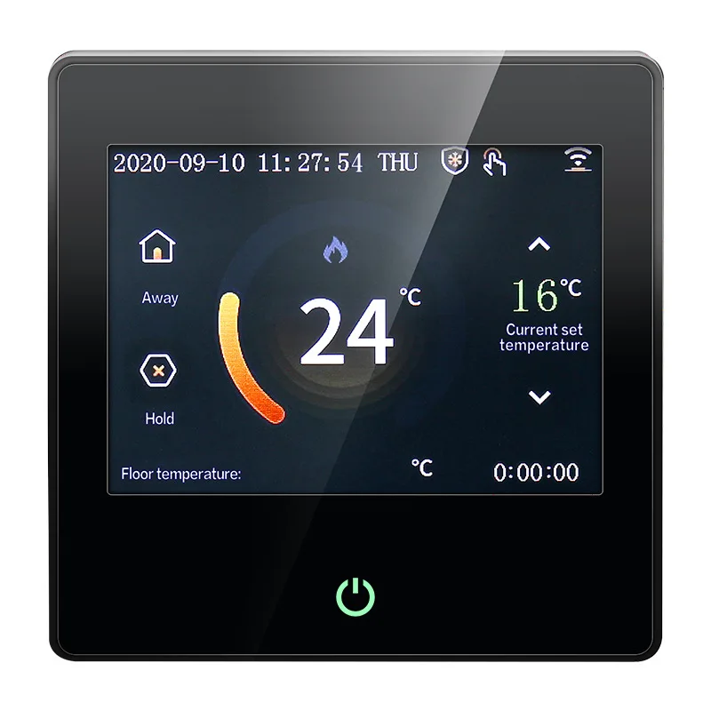3.5inch Color Touch Screen Doodle WIFI Smart Thermostat Electric Floor Heating Water Wall-hung APP Voice Control