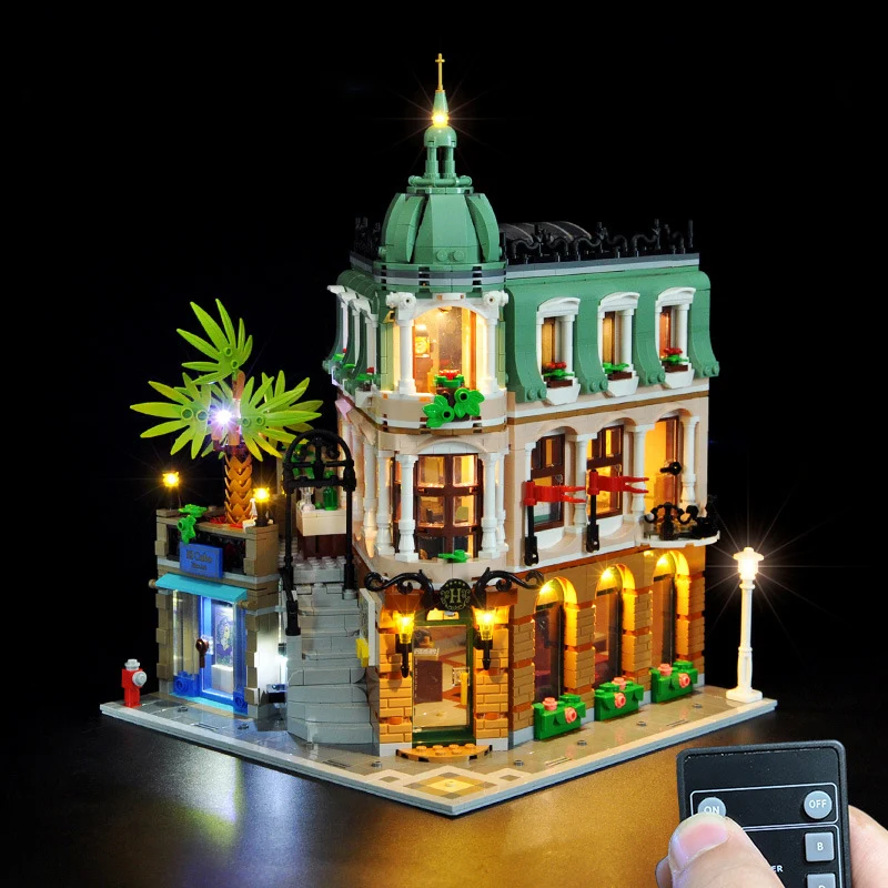 

Newest LED Lighting Set For 10297 Boutique Hotel Bricks Light Kit (NOT Include the Model) DIY Light Toys