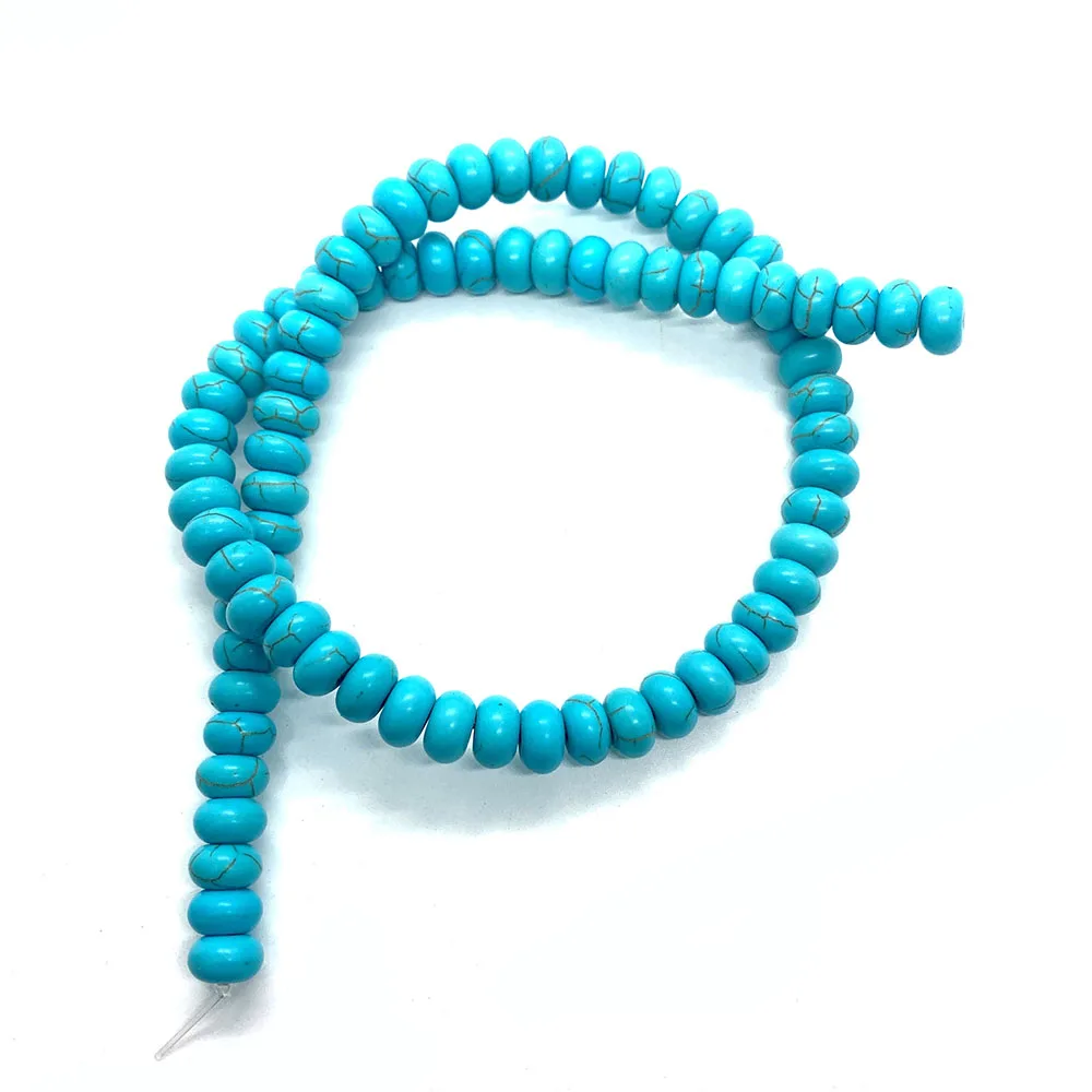 Бирюзовые бусины Abacus