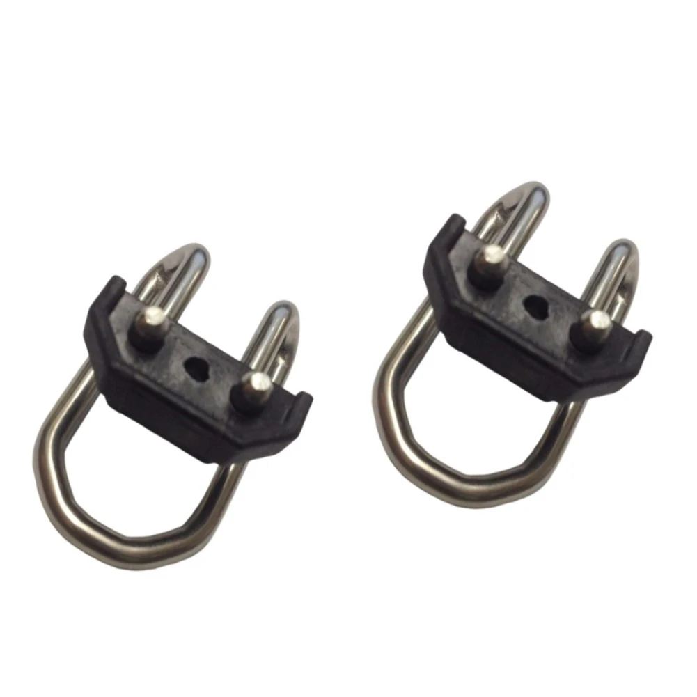 2pcs Steel Belt Clip With Screw 0.71*1.65*0.96 Inch Buckle For 2601-20 2601-22 Hex Impact Driver Compact Driver Drill