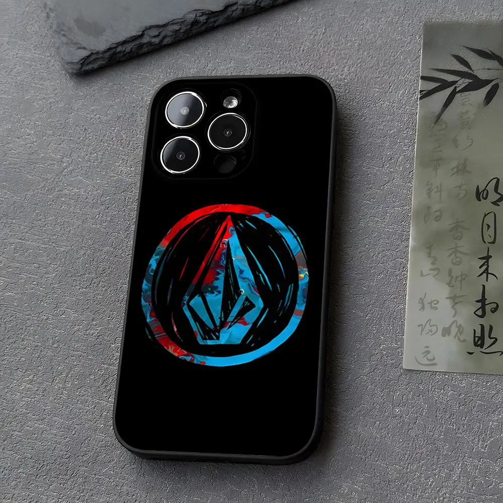 Роскошный чехол V-VolcomS для телефона iphone 14 13 11 15ProMax 12 Pro Xs Max Mini Xr X 7 8 6 6s Plus чехлы