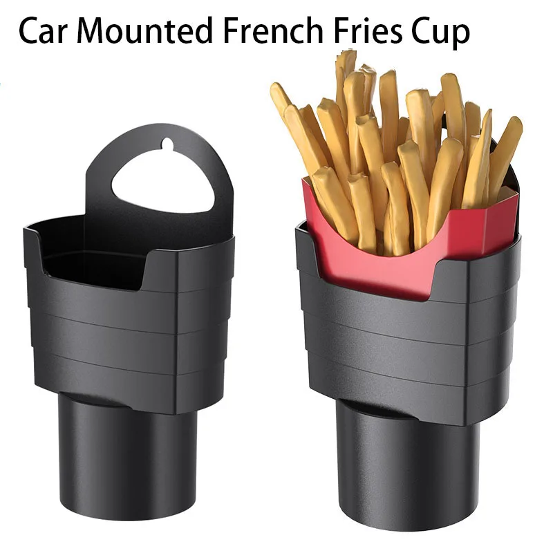 

Автомобильный Универсальный Автомобильный держатель для стаканов, Автомобильная стойка для напитков, коробка для чипов, чашка для воды, товары для хранения еды в автомобиле 2023