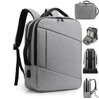 2022 large mens backpack multifunctional waterproof bags business laptop backpack usb bagpack college schoolbag casual ruck