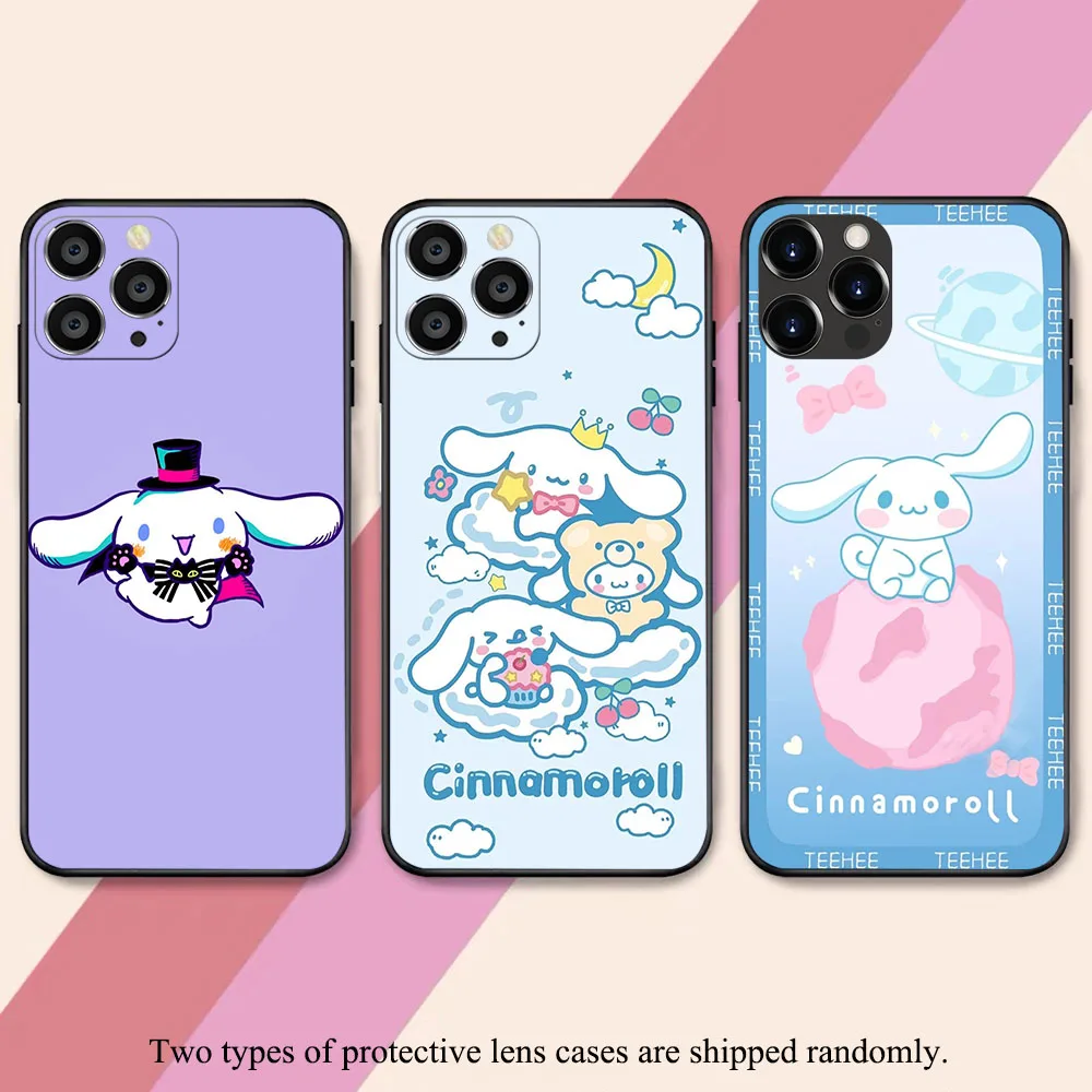 AK-35 Sanrio Cinnamoroll Soft чехол для VIVO Y3 Y3S Y15 Y17 Y19 Y5S Y20 Y81I V15 V20 V20i SE Y70 Y11 Y12 Pro