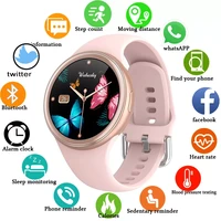 2021 new women smartwatch 3d full touch screen smart watch heart rate activity tracker fitness watch for women men android ios