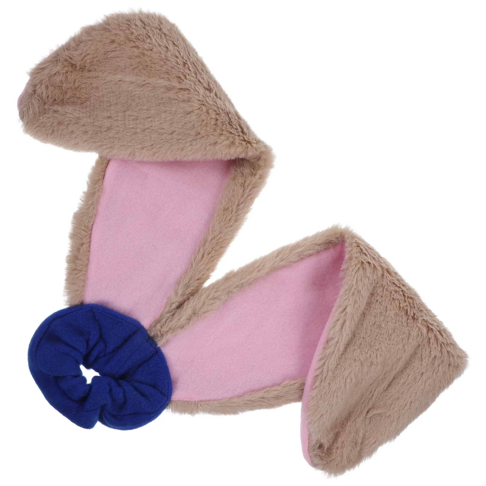 Повязка на голову с кроличьими ушками эластичный держатель для хвоста кроликом