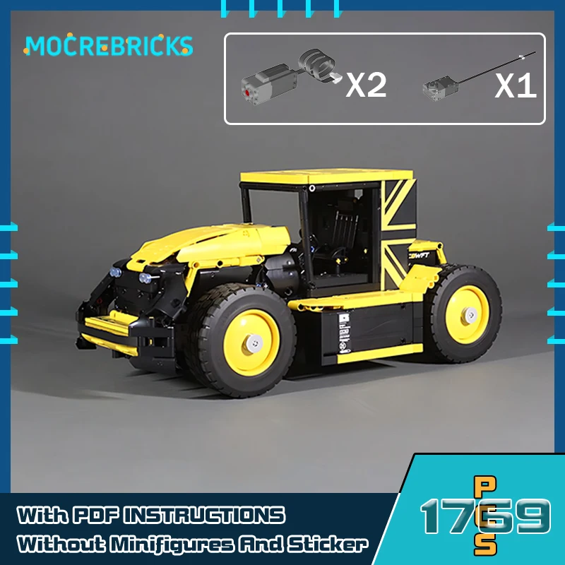 1769 шт. Детский конструктор MOC