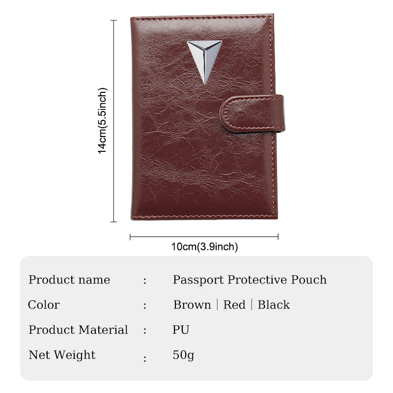 Полиуретановый бумажник для автомобильных документов удостоверения личности