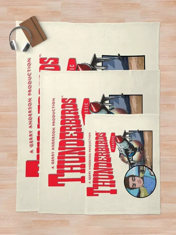 Мой первый фанат Gerry Anderson Thunderbirds. Плед одеяло Спальный мешок для декоративных