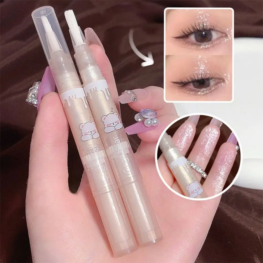 

Korean Pearlescent Glitter Eyeshadow Pen Female Liquid Highlight Makeup Tool Fashion Eye Shadow Liner Stick Wholesale