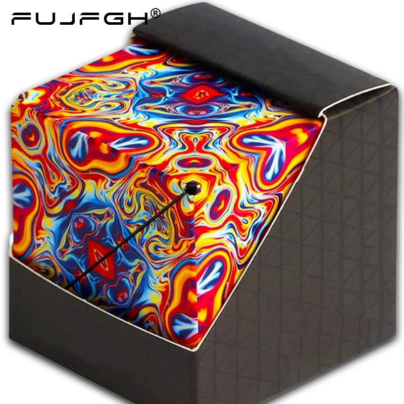 

Shashibo Cube Magnet Fidget Changeable Magnetic Magic Cube Anti Stress 3D Flip Cubic Puzzle Toys Puzzle Ball Decompression Toys