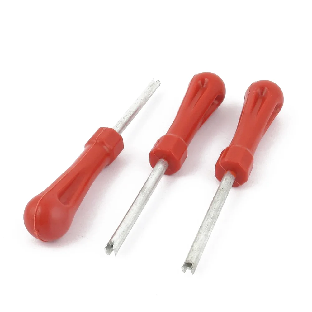 

3 Pcs Truck Bike Tyre Remover Car Installation Tool Core Removal Plastic Handle Repair
