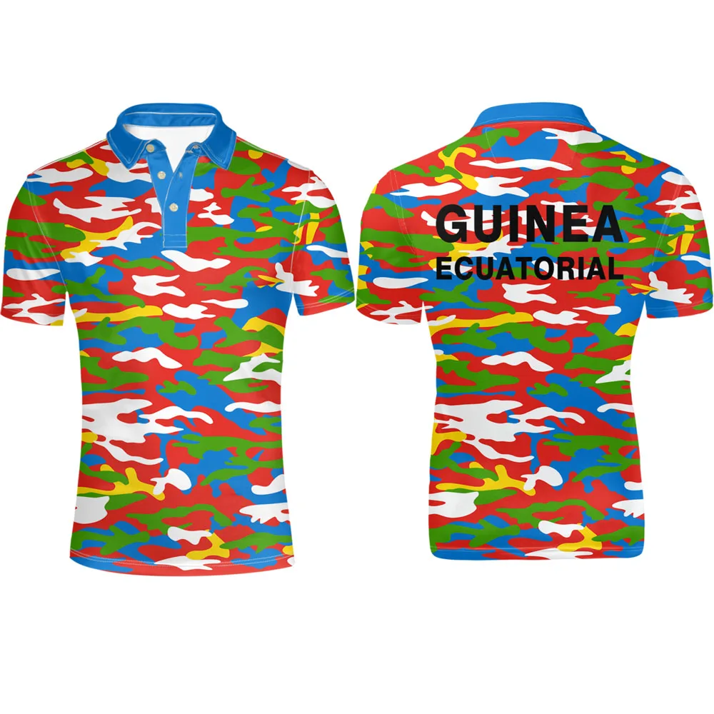 Рубашка-поло с логотипом и именем Экваториальной Гвинеи |