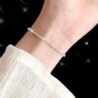 yanhui new genuine tibetan silver 925 gypsophila adjustable bracelet for women fine fashion jewelry wedding party gift sl064