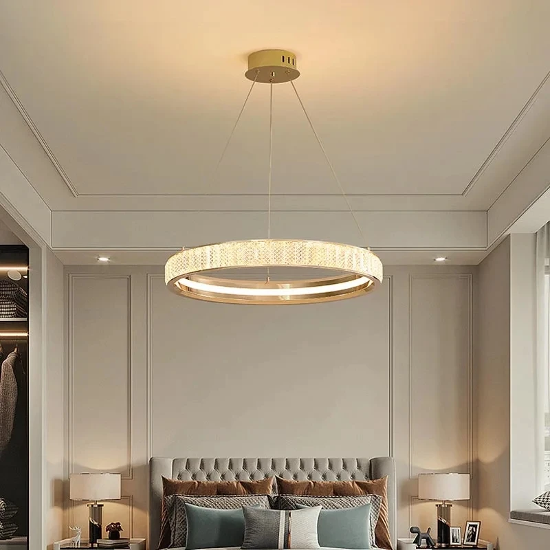 2024 Nordic Modern Ring светильник внутреннее украшение для гостиной роскошные