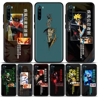 anime naruto zoro goku phone case for redmi 6 6a 7 7a 8 8a 9 9a 9c 9t 10 10c k40 k40s k50 pro plus soft silicone case
