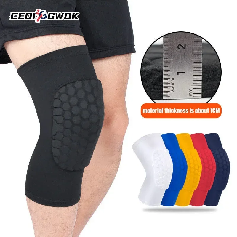 CEOI GWOK 1 шт. простые разноцветные наколенники с рукавами на голени спортивные