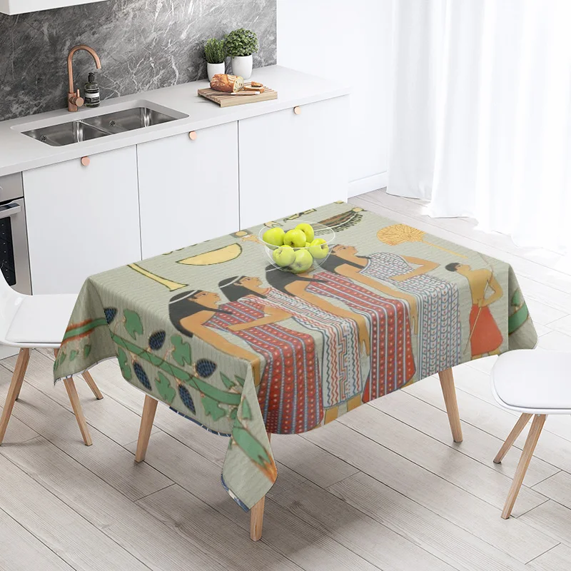 Домашние скатерти украшение для столовой и прямоугольные Аксессуары стола