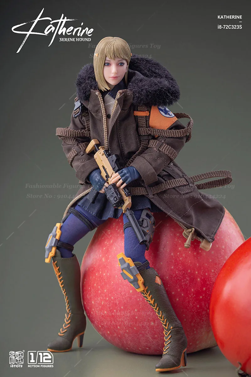 i8Toys i8-72C323 1/12 Женский солдат Кэтрин Серена Хаунд Серия Боевая девушка Полный набор