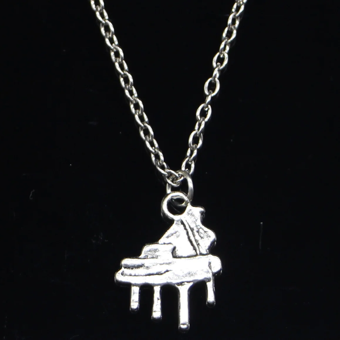 New Fashion Necklace 21x16mm grand piano Pendants Short Long Women Men Colar Gift Jewelry Choker