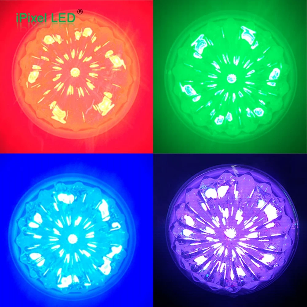 

Светодиодные лампы для аттракционов, освещение для развлечений, 24 В, RGB