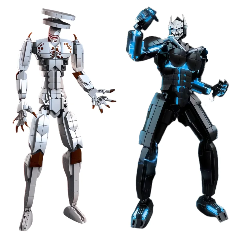 Новинка № 8 и 9 сборка монстра Mecha строительные блоки игрушки подвижные роботы для