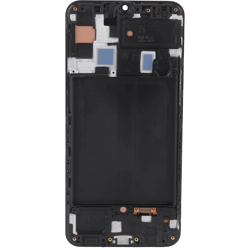 mobile phone display screen for samsung a50 a505a505fd lcd screen press inner and outer screen with frame free global shipping