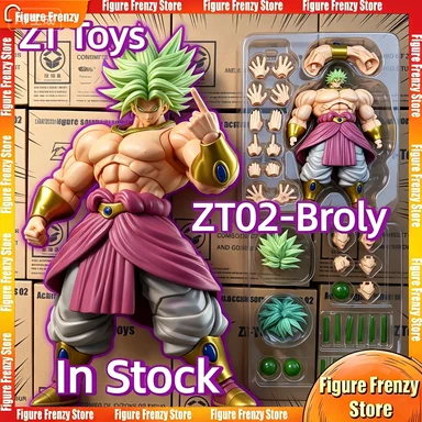 Фото Специальное предложение! В наличии: Фигурки ZT Studio ZT01 ZT02 ZT03 Dragon Ball Z SHF Super Saiyan SSJ3 Broly Broli (Аниме) №5
