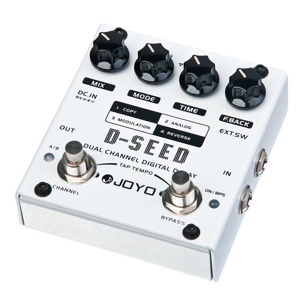 D-SEED Dual Channel Digital Delay Effect Pedal For Electric Guitar Guitar Parts & Accessories With Four Modes enlarge