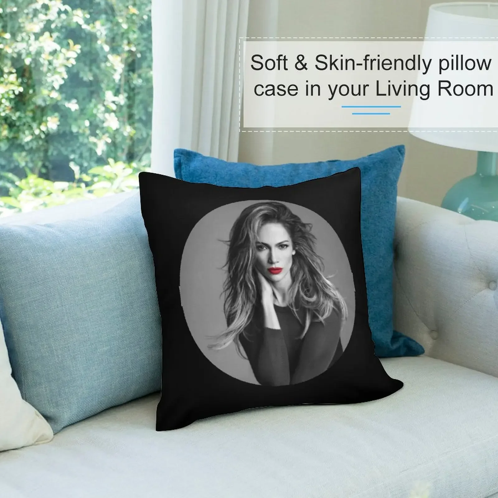 Декоративные наволочки Дженнифер Лопес для диванов подушка в стиле аниме